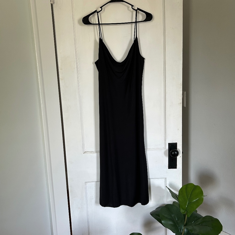 Black Slip Dress